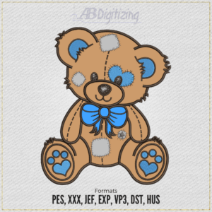 care bear embroidery design