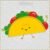Happy Taco Applique embroidery design
