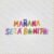 Mañana sera Bonito embroidery design