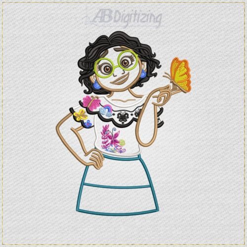 Diseño de bordado Mirabel Encanto, foto 2
