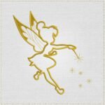 Tinkerbell Fairy Embroidery Design