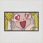 Sailor Moon Embroidery Design