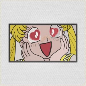Sailor Moon Embroidery Design