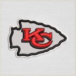 Kansas City Chiefs Embroidery Design