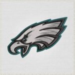 Philadelphia Eagles Embroidery Design - LC