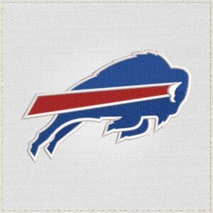 Diseño de bordado de los Buffalo Bills