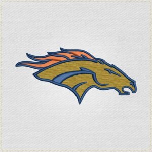 Denver Broncos Embroidery Design