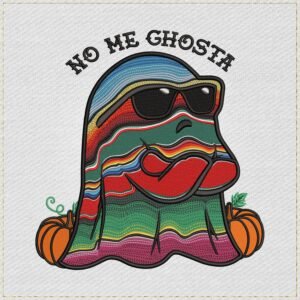 Diseño de bordado No Me Ghosta