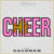 CHEER Word Embroidery Design