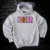 CHEER Word Embroidery Design hoodie mockup