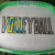 Volleyball Word Embroidery Design Sample stitch