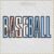 Diseño de bordado de la palabra BASEBALL