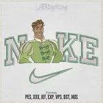 Prince Naveem Swoosh Embroidery Design