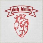 Bloody Valentine Embroidery Design