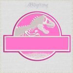 Jurassic World Logo Embroidery Design - 02