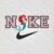 Ariel Swoosh embroidery design