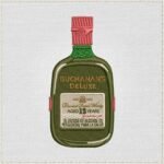 Diseño de bordado de botella Buchana Deluxe