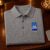 Diseño bordado de Bud Light Beer bordado como logotipo en el lado izquierdo del pecho de una camisa polo.