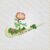 Diseño de bordado de Swoosh floral