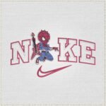 Little Rocker Spiderm4n Swoosh Embroidery Design