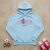 Diseño de bordado Little Rocker Spiderm4n Swoosh bordado en una sudadera con capucha