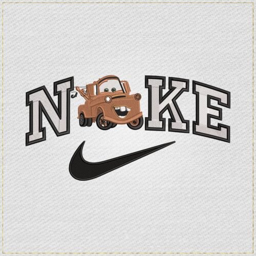 Diseño de bordado de Swoosh con Mater