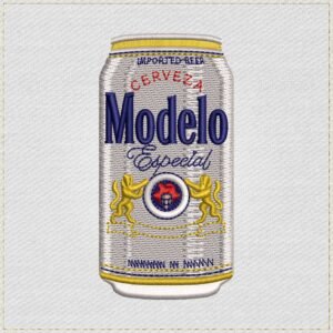 Diseño de bordado de cerveza Modelo Especial