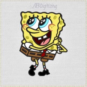 Spong3Bob Embroidery Design