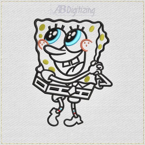 Diseño de bordado de Spong3Bob, foto 2