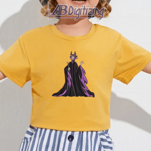 Maleficent Machine Embroidery Design Product Gallery