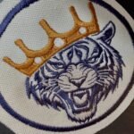 Customer photo, Tiger King Embroidery Design
