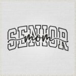 Diseño de bordado de SENIOR MOM