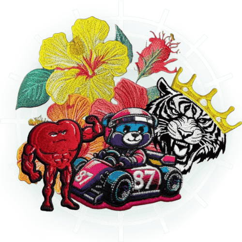 High quality digitized Machine embroidery designs and digitizing service