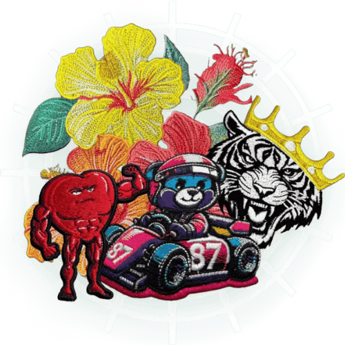 High quality digitized Machine embroidery designs and digitizing service