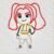 Mira Kpop Chibi Applique Embroidery Design - 02