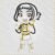Zoey Kpop Chibi Applique Embroidery Design 02