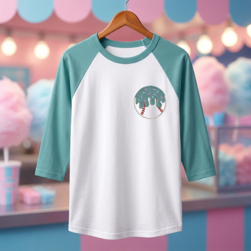 Baseball Icing Drip - mockup_2 embroidery design variant