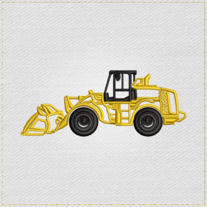 Front Loader Construction - Main Light embroidery designs