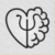 Heart Brain Psychology Symbol - Main Light embroidery designs
