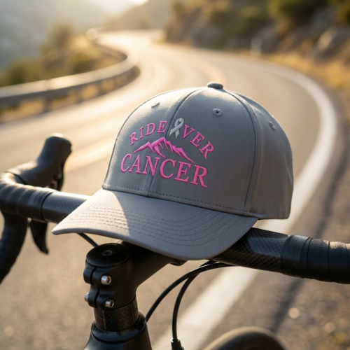 Ride Over Cancer - mockup_2 embroidery design variant
