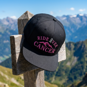 Ride Over Cancer - mockup_3 embroidery design variant