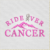 Ride River Cancer - Main Light embroidery designs