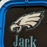 Customer photo, Philadelphia Eagles Embroidery Design – LC