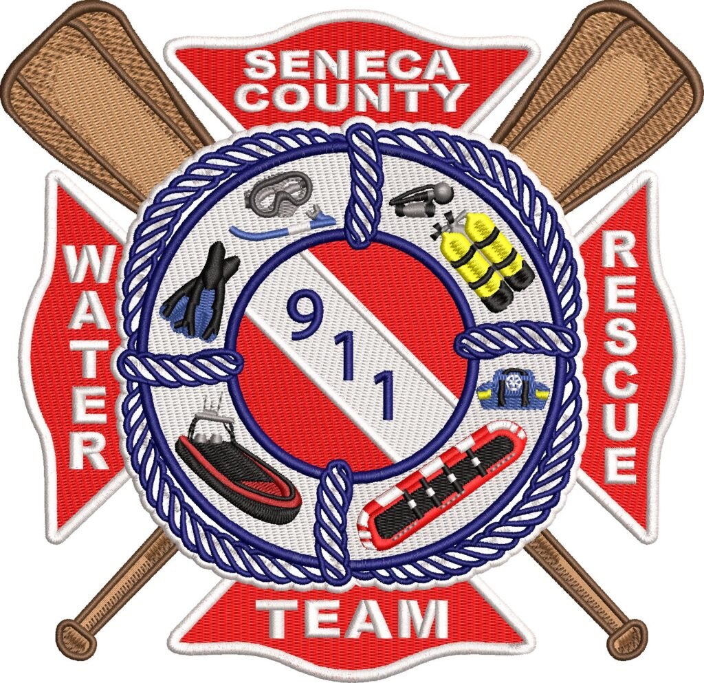 Seneca County Water Rescue: digitized design