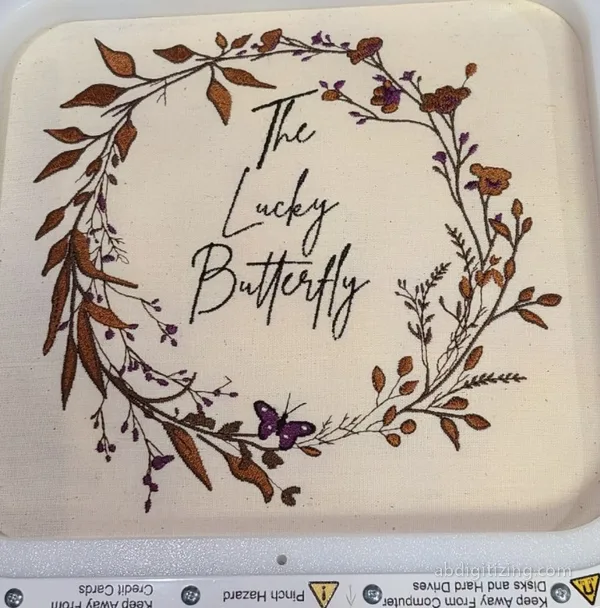 The lucky butterfly