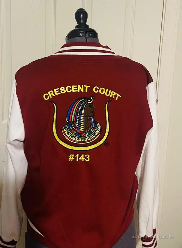 Crescent Court big embroidery design